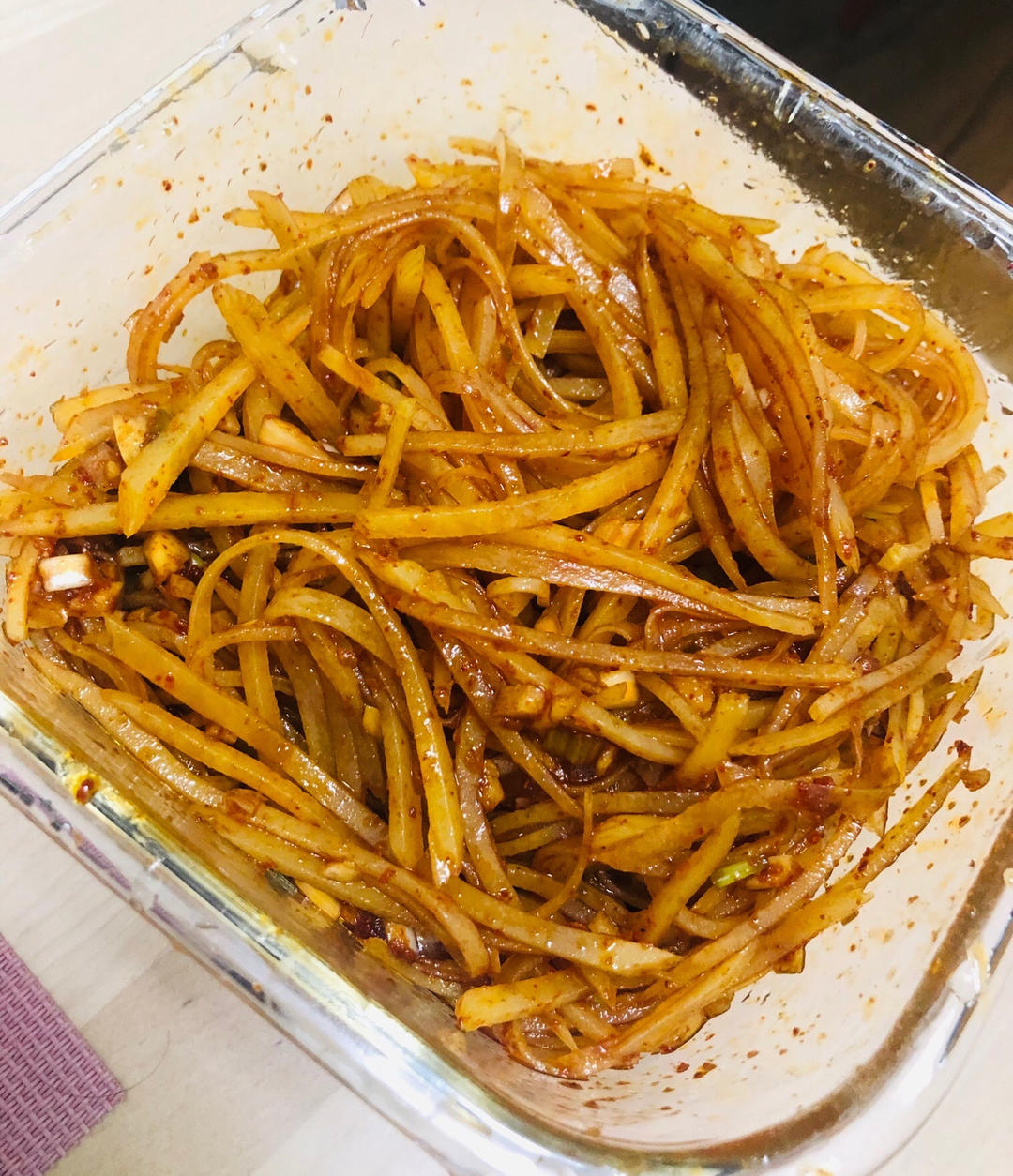 凉拌酸辣土豆丝