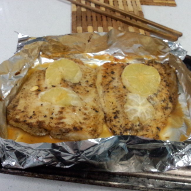 让烤箱动起来--意式香料烤龙利鱼
