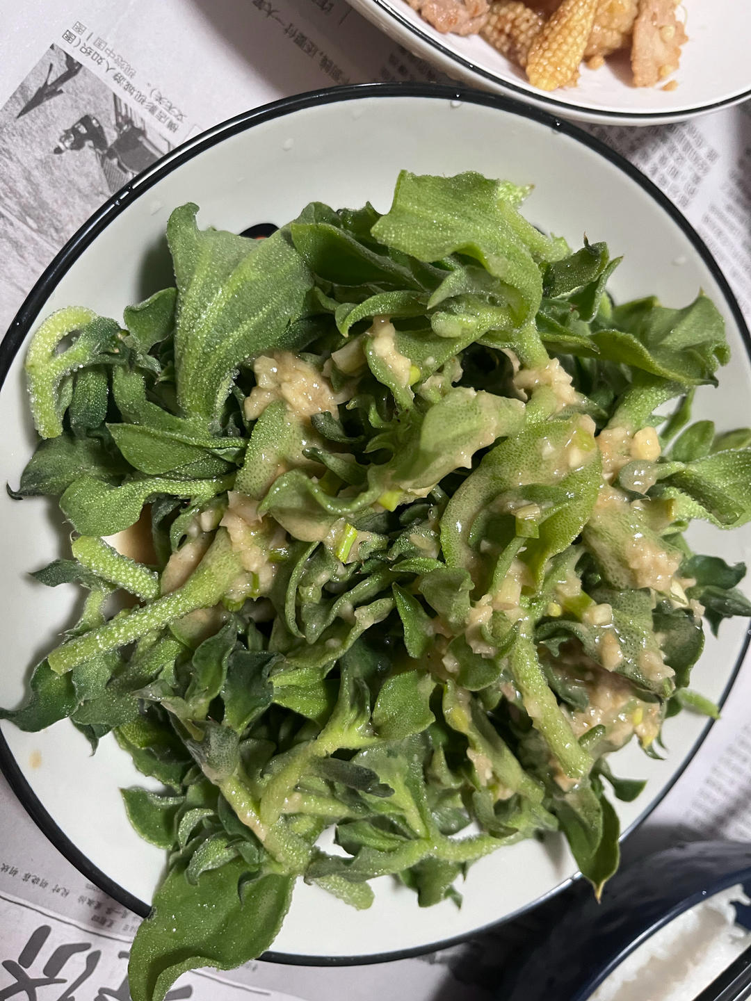 麻汁冰菜