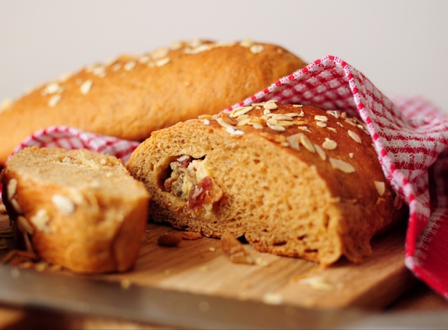 全麦杂粮乳酪面包