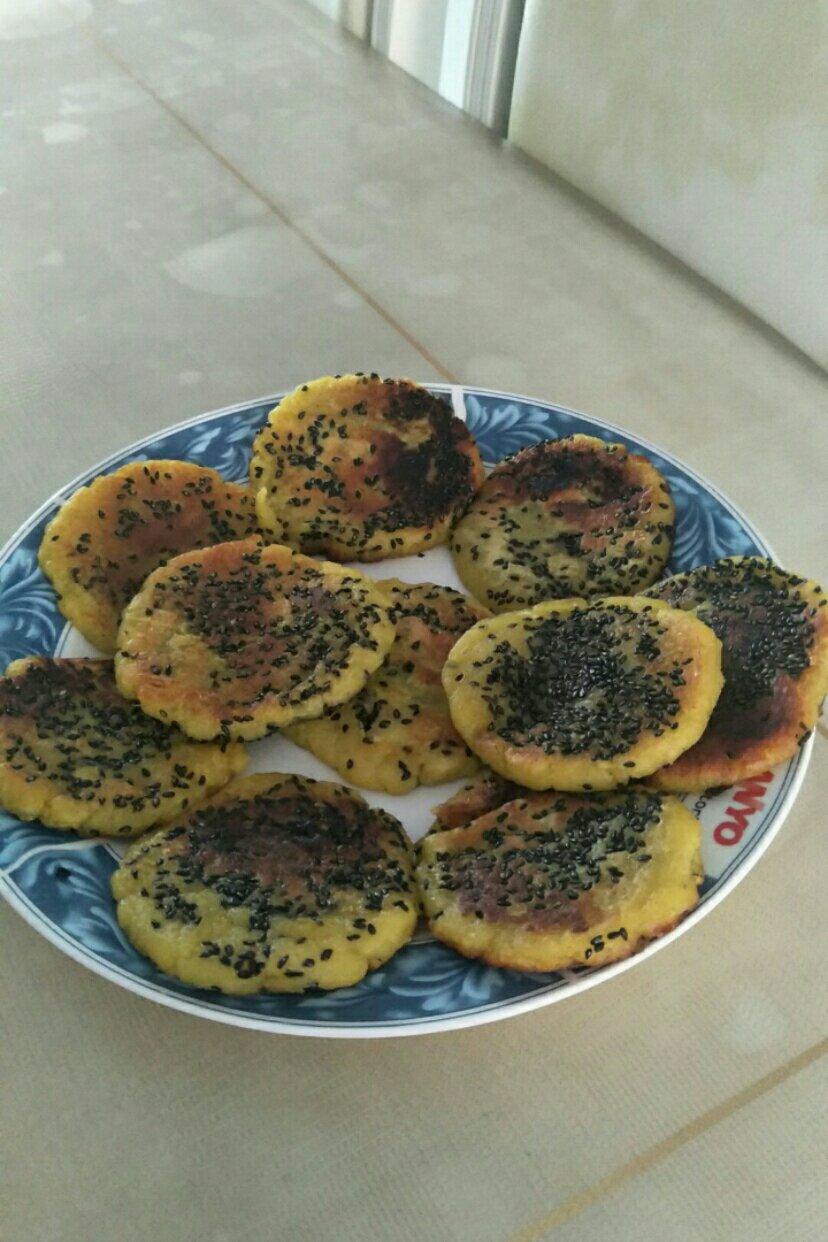 红薯豆沙饼