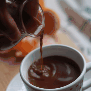 秋冬暖饮🍫巧克力奶茶的做法 步骤5