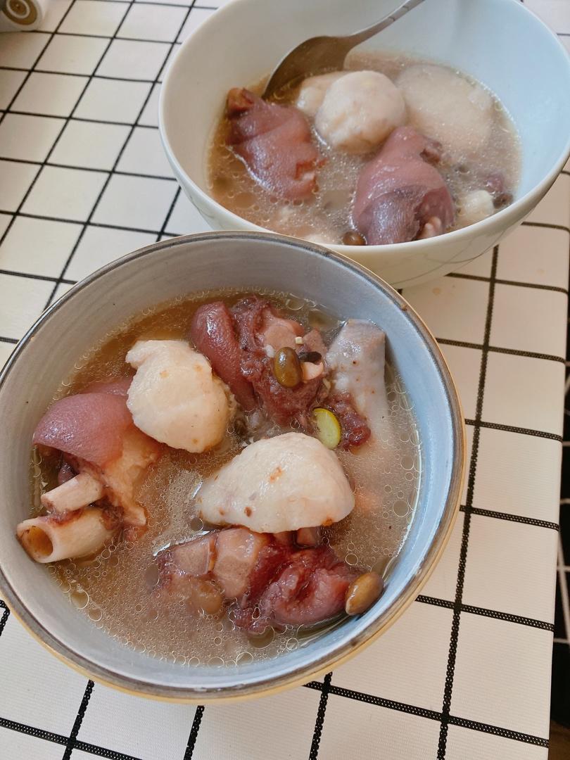 芋头花生猪脚汤【曼食慢语】