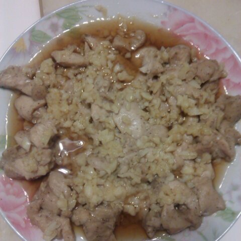 蒜蓉蒸鸡胸（鸡腿）