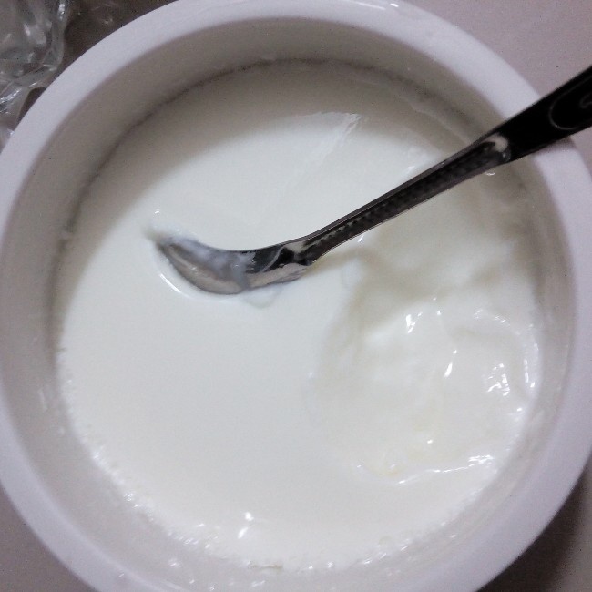 妆点化妆品店做的自制酸奶