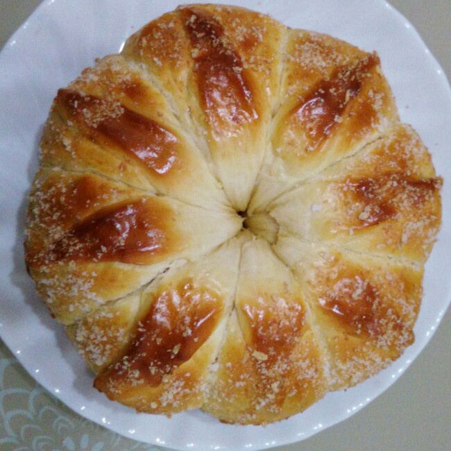 皇冠花朵面包（全套手揉版，零失败的方子）