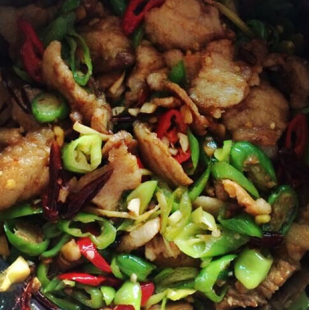 农家小炒肉or辣椒炒肉