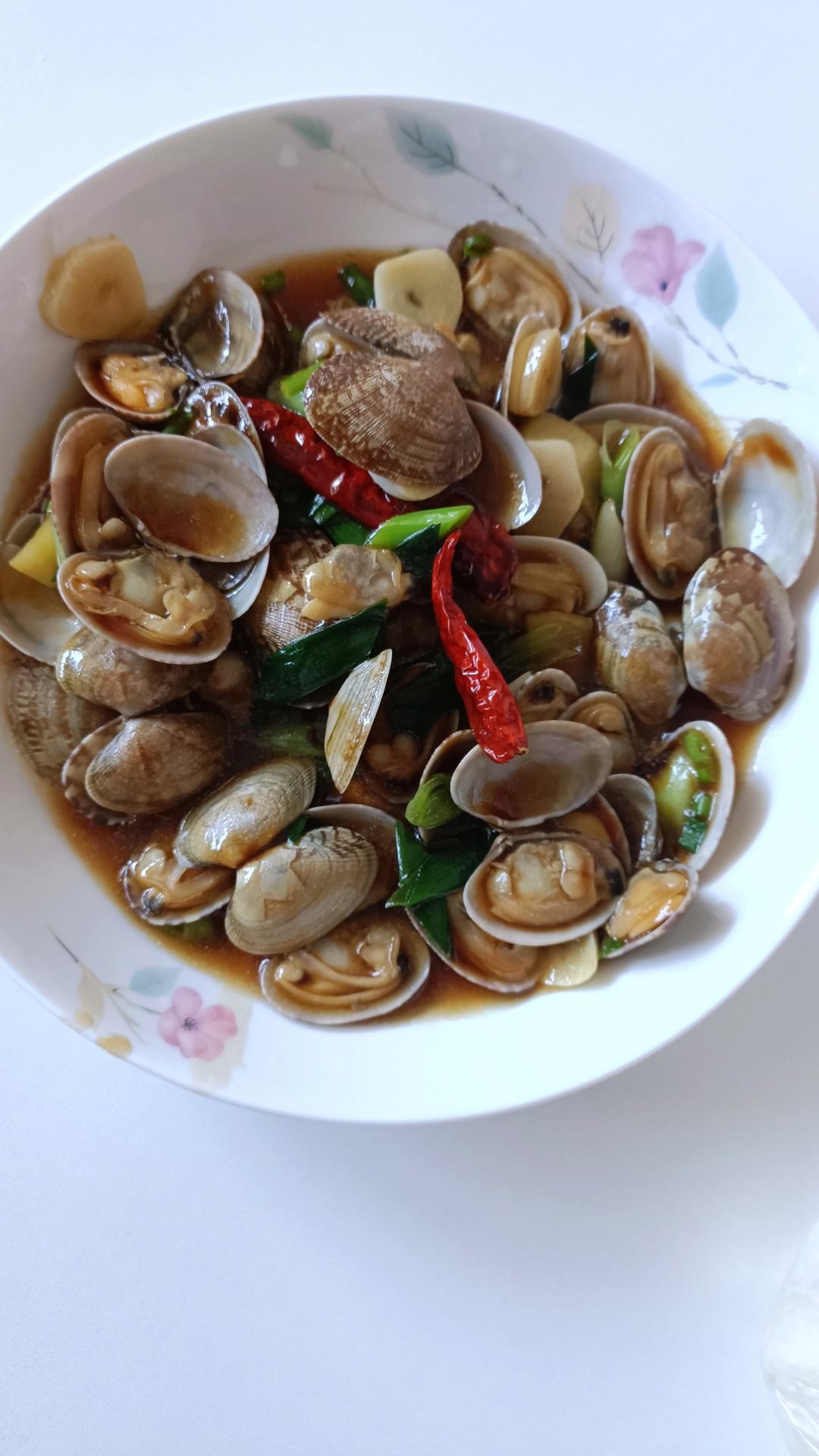 5分钟快手菜❗️秒杀路边摊爆炒花甲～好吃到爆