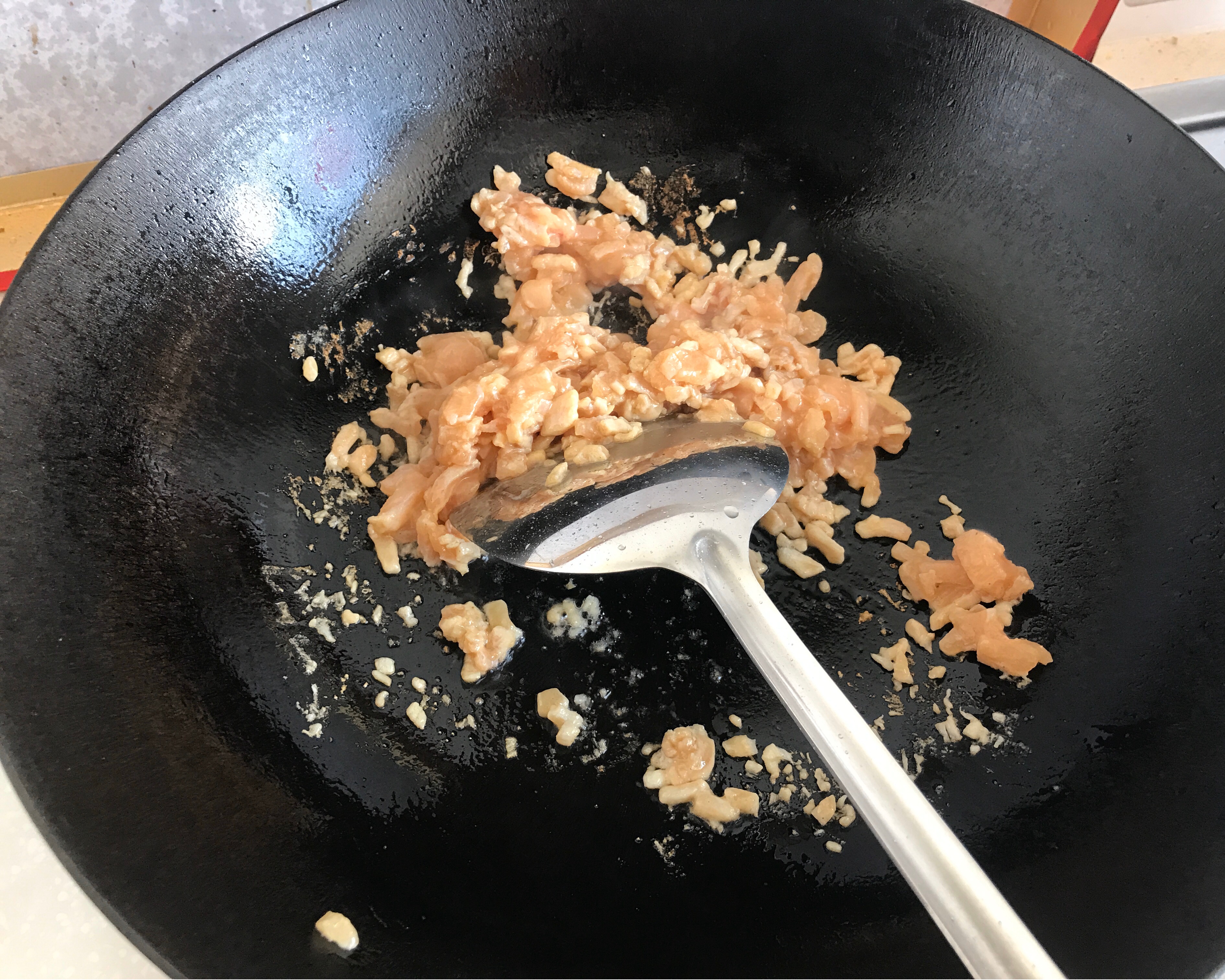 麻婆鸡丁豆腐（10分钟快手下饭菜）用火锅底料完成！的做法 步骤4