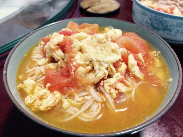 西红柿鸡蛋面