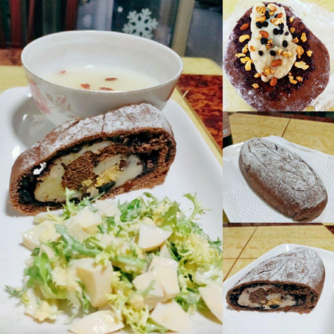 可可麻薯软欧