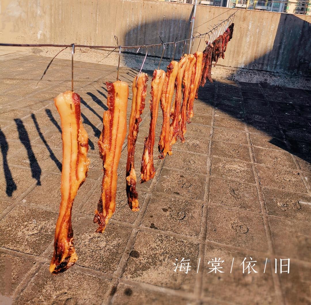 自制风吹肉/腊肉