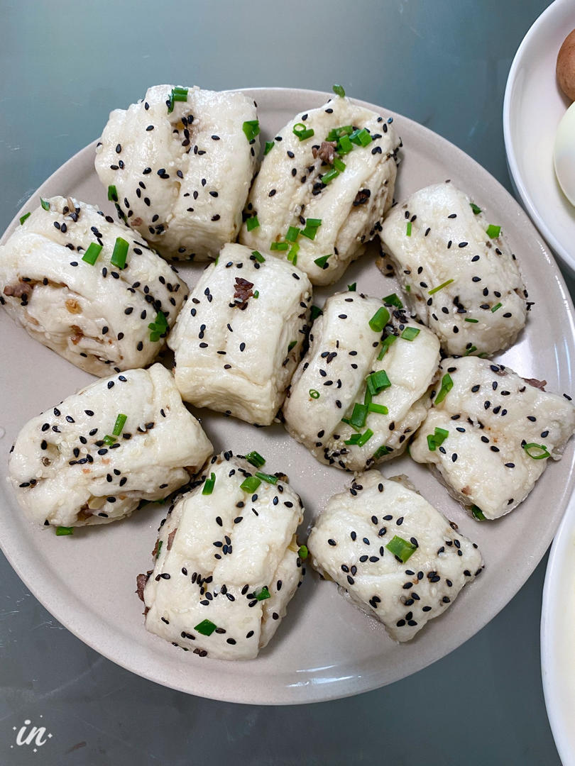 一定要做！—煎卷子【生煎花卷】