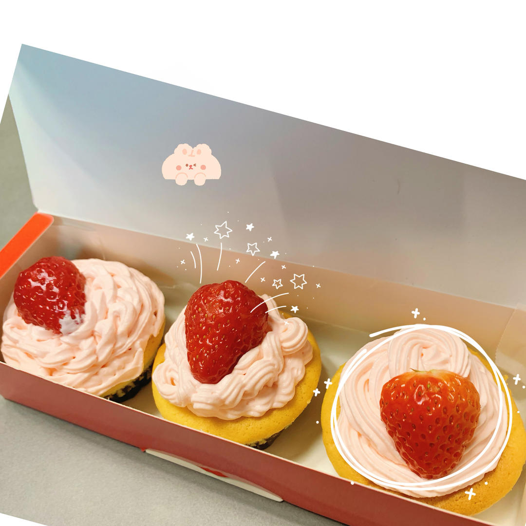 纸杯奶油小蛋糕🧁