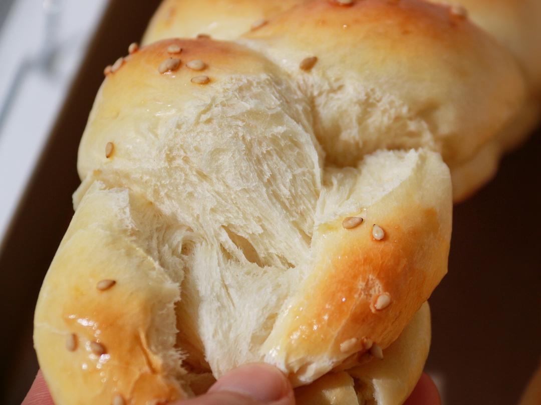 纯奶手撕吐司的做法 步骤1