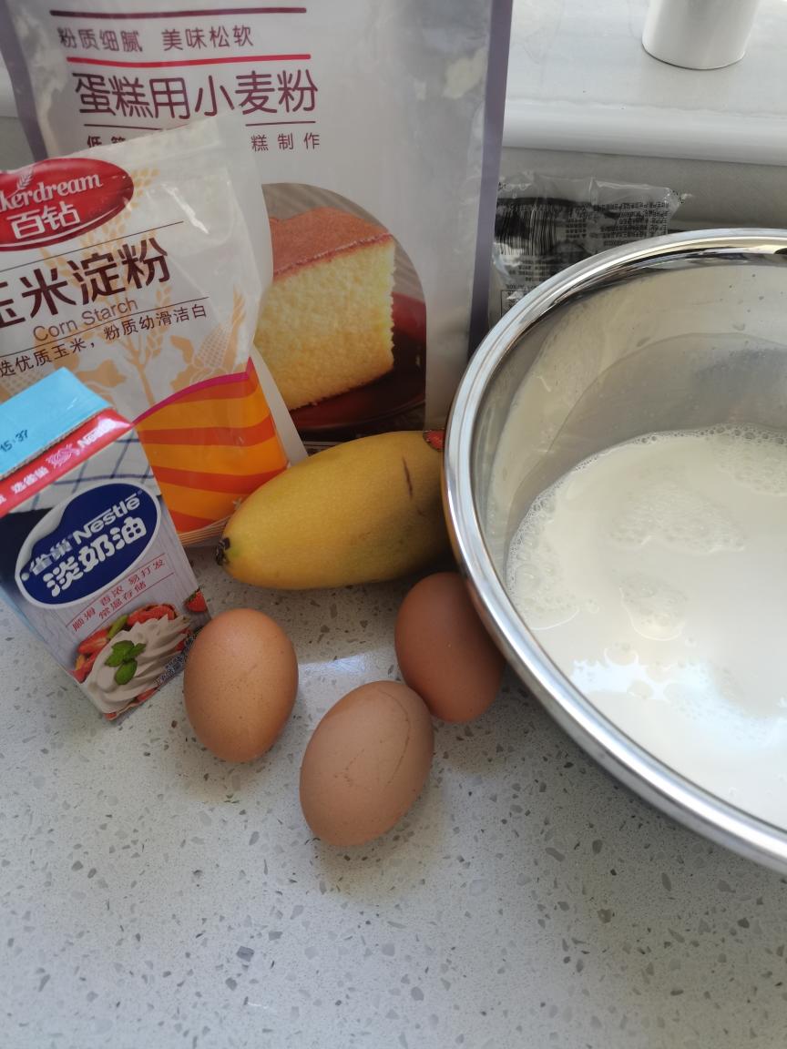 纯奶手撕吐司的做法 步骤1