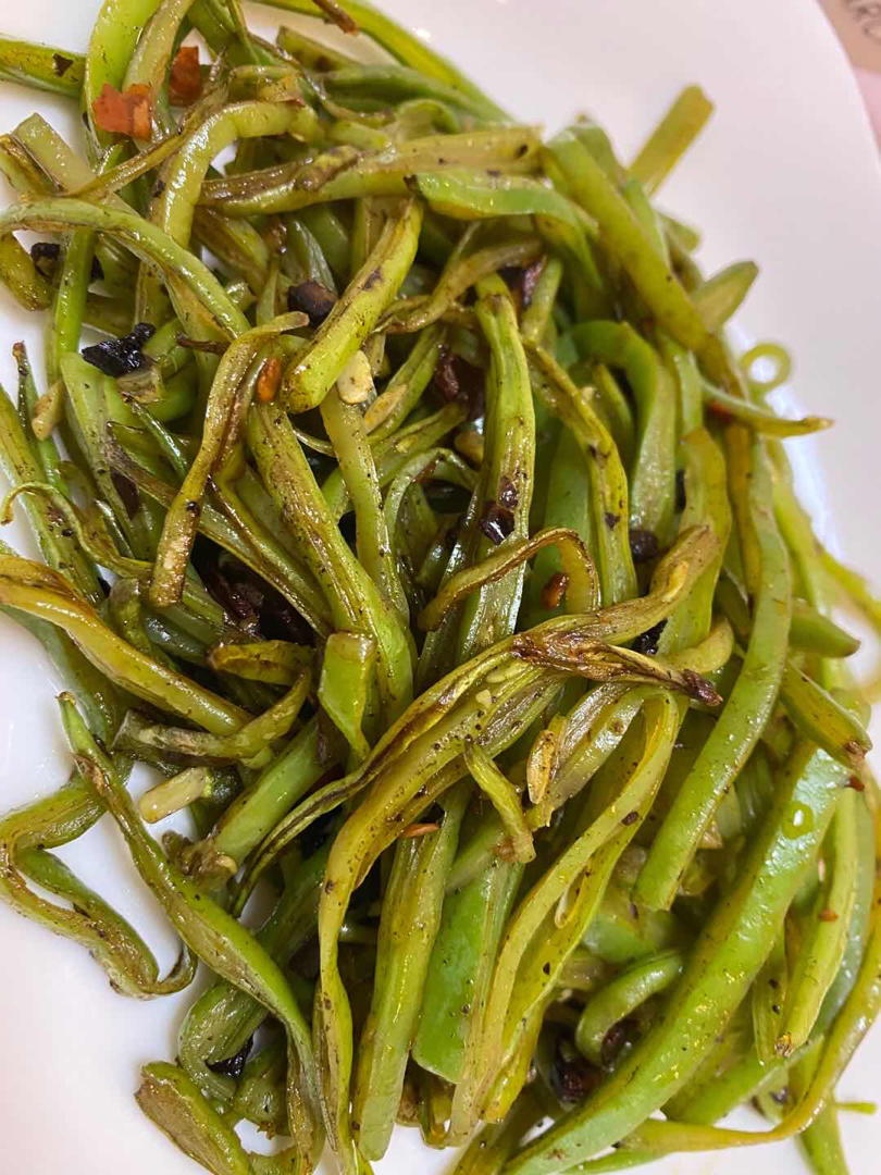 比肉好吃百倍无敌下饭素炒豆角丝