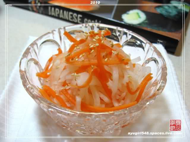 日式甜酸萝卜丝的做法
