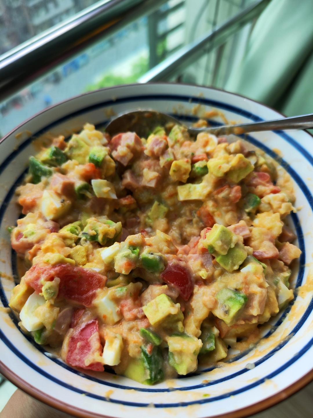 低卡土豆泥沙拉