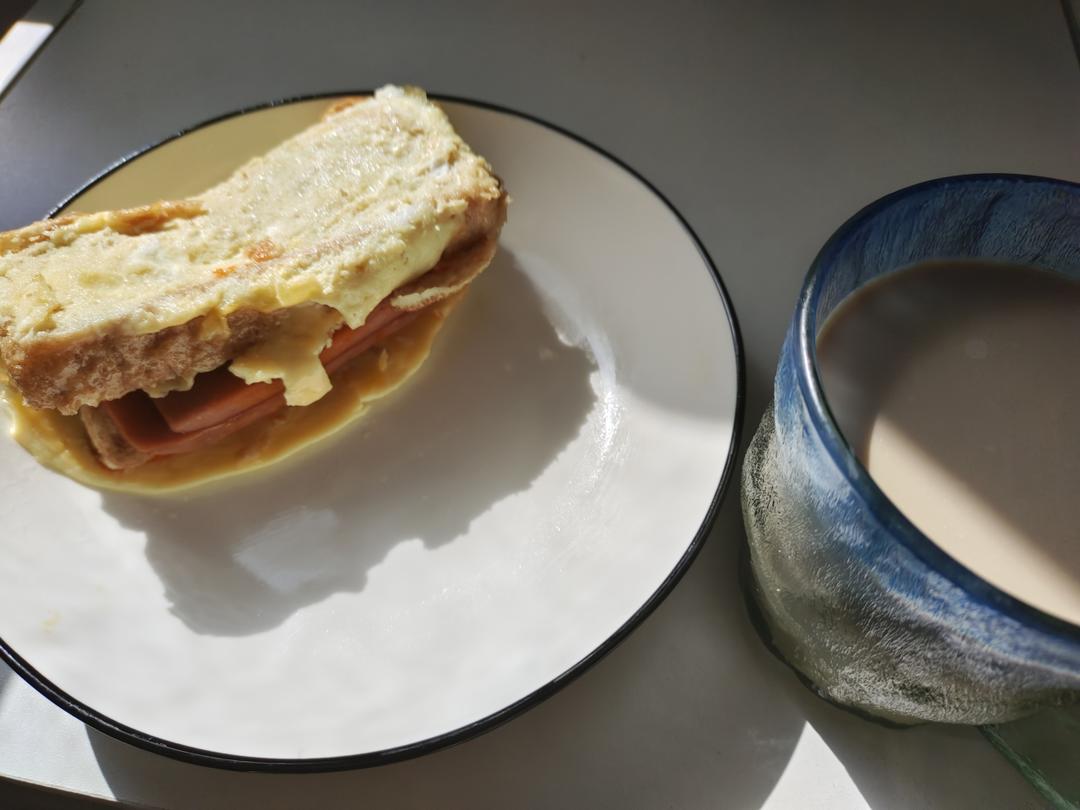 韩式煎鸡蛋吐司