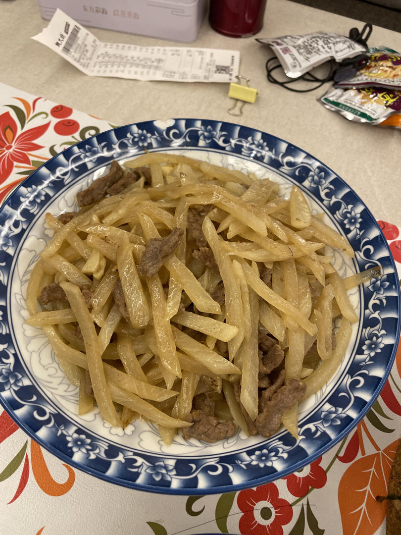 萝卜炒牛肉（超下饭感动哭系列）