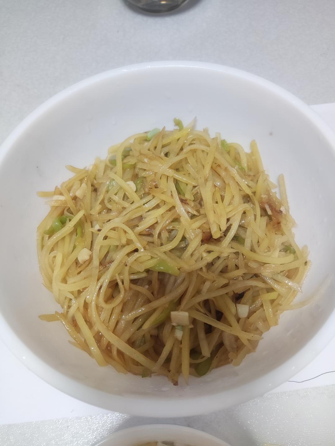 醋溜土豆丝（家庭版小炒）