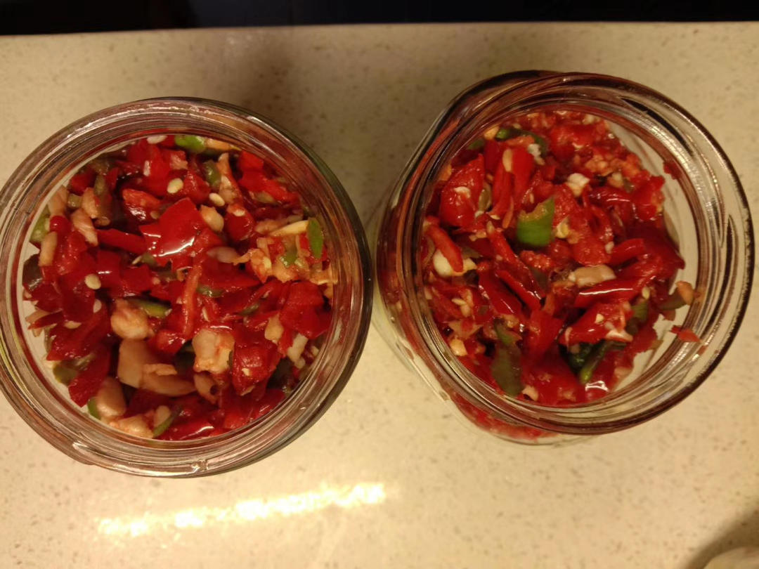 💯香辣开胃的自制剁辣椒‼️放一年不会坏