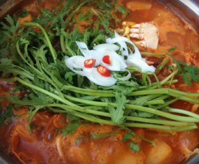 韩式辣海鲜锅