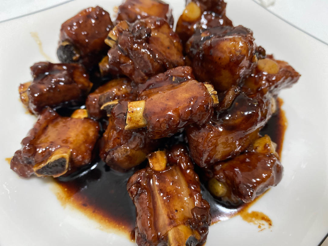 糖醋排骨/糖醋小排（不放油）（12345口诀做出正宗上海本帮）