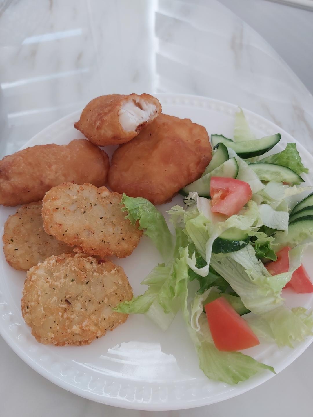 跟着小高姐学的炸鱼排