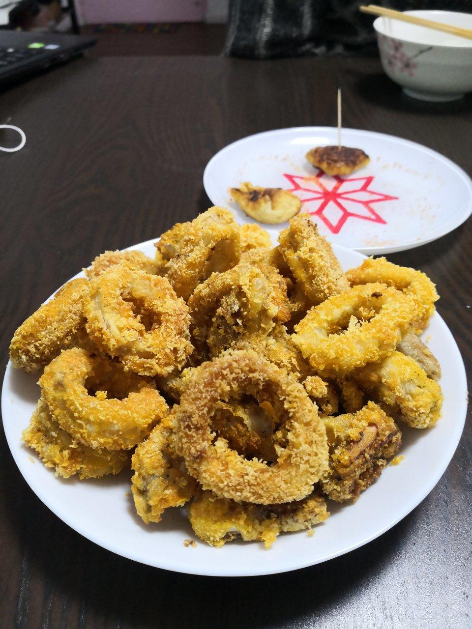 炸鱿鱼圈