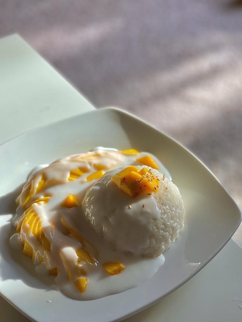 红遍东南亚的椰香芒果糯米饭