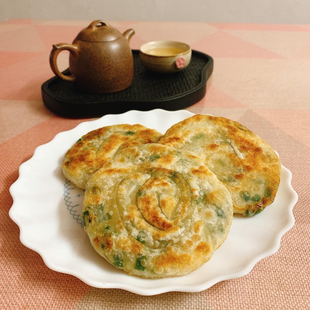 饺子皮葱油饼
