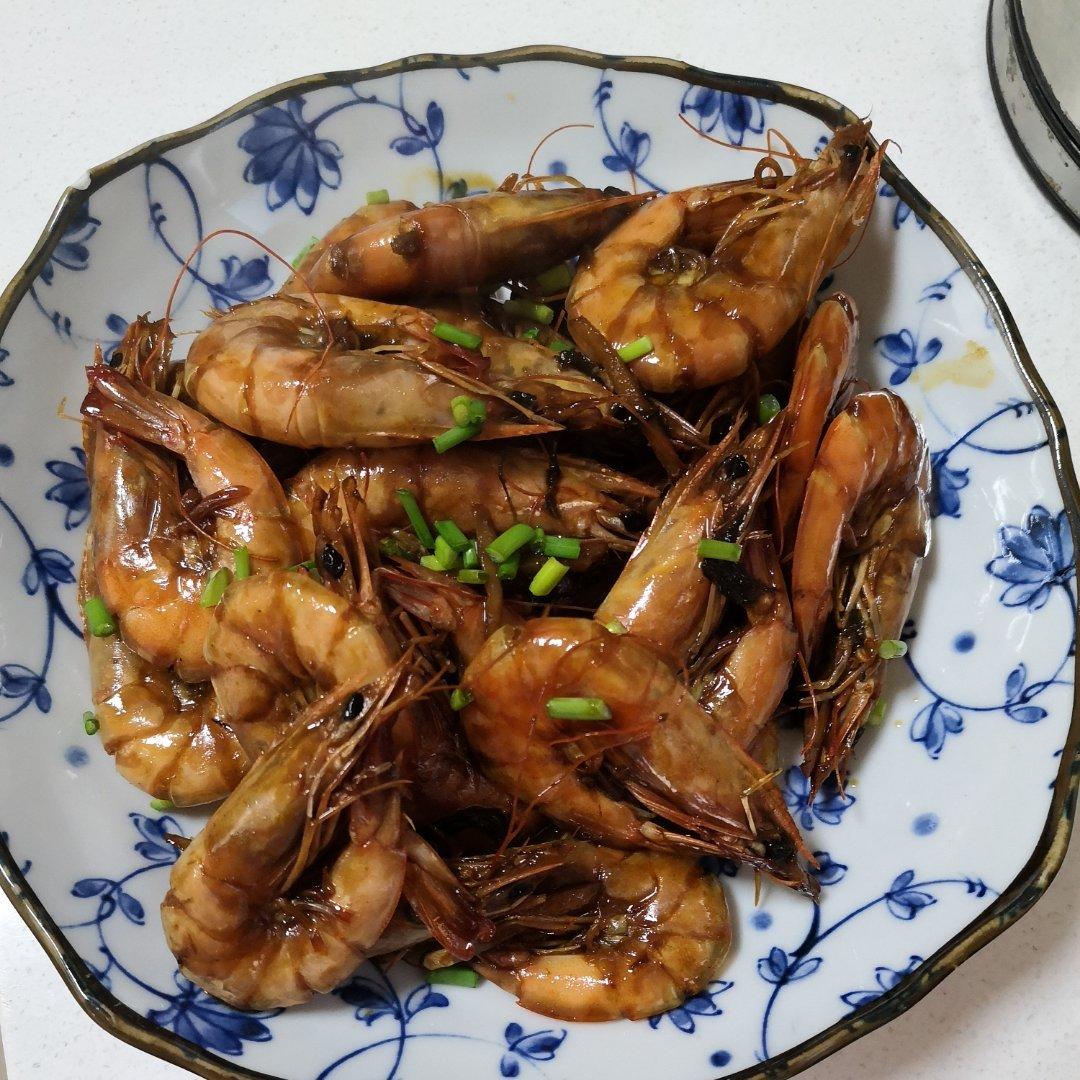 堂妈小厨——红烧大虾