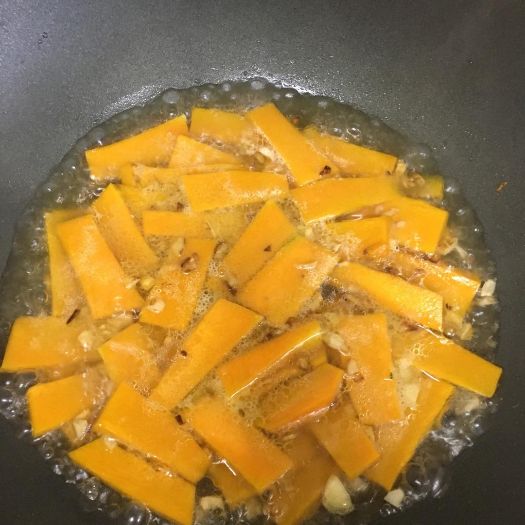 清炒老南瓜