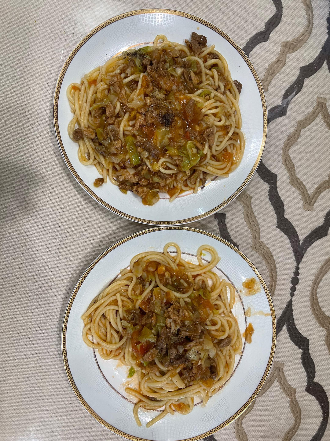 番茄肉酱意面