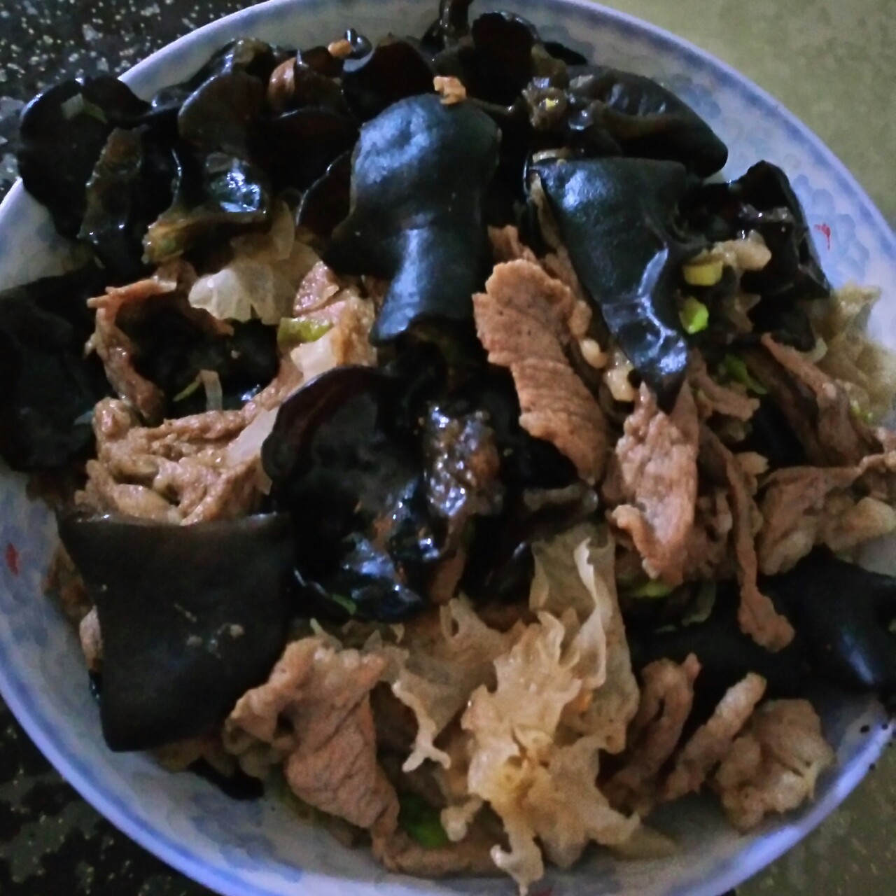 木耳炒肉