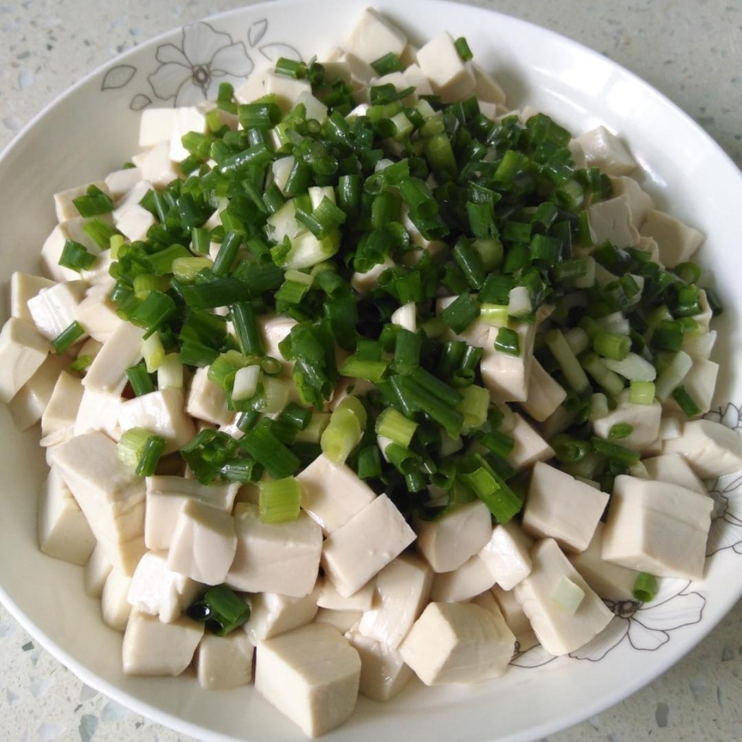 小葱拌豆腐
