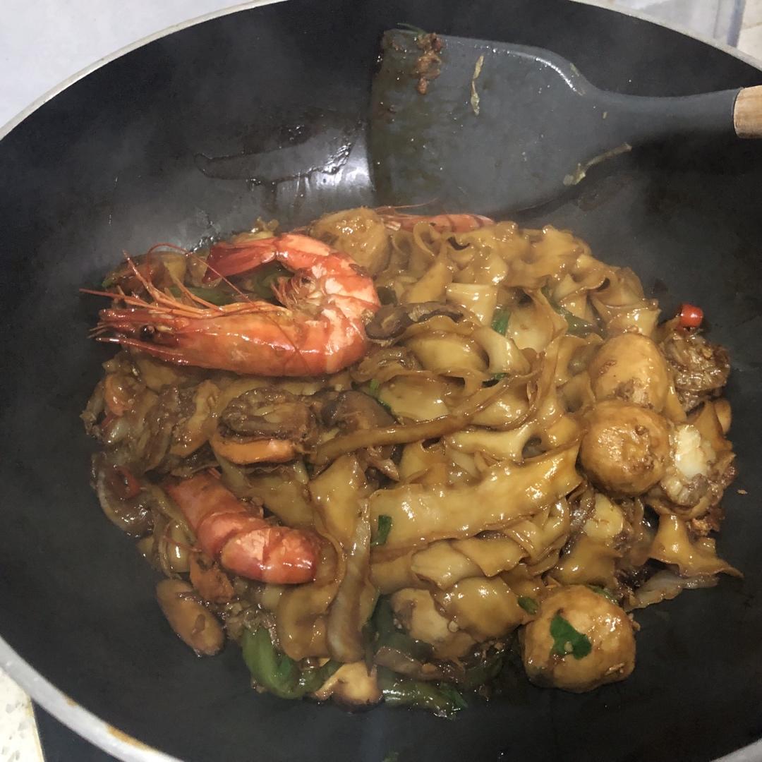 海鲜焖面