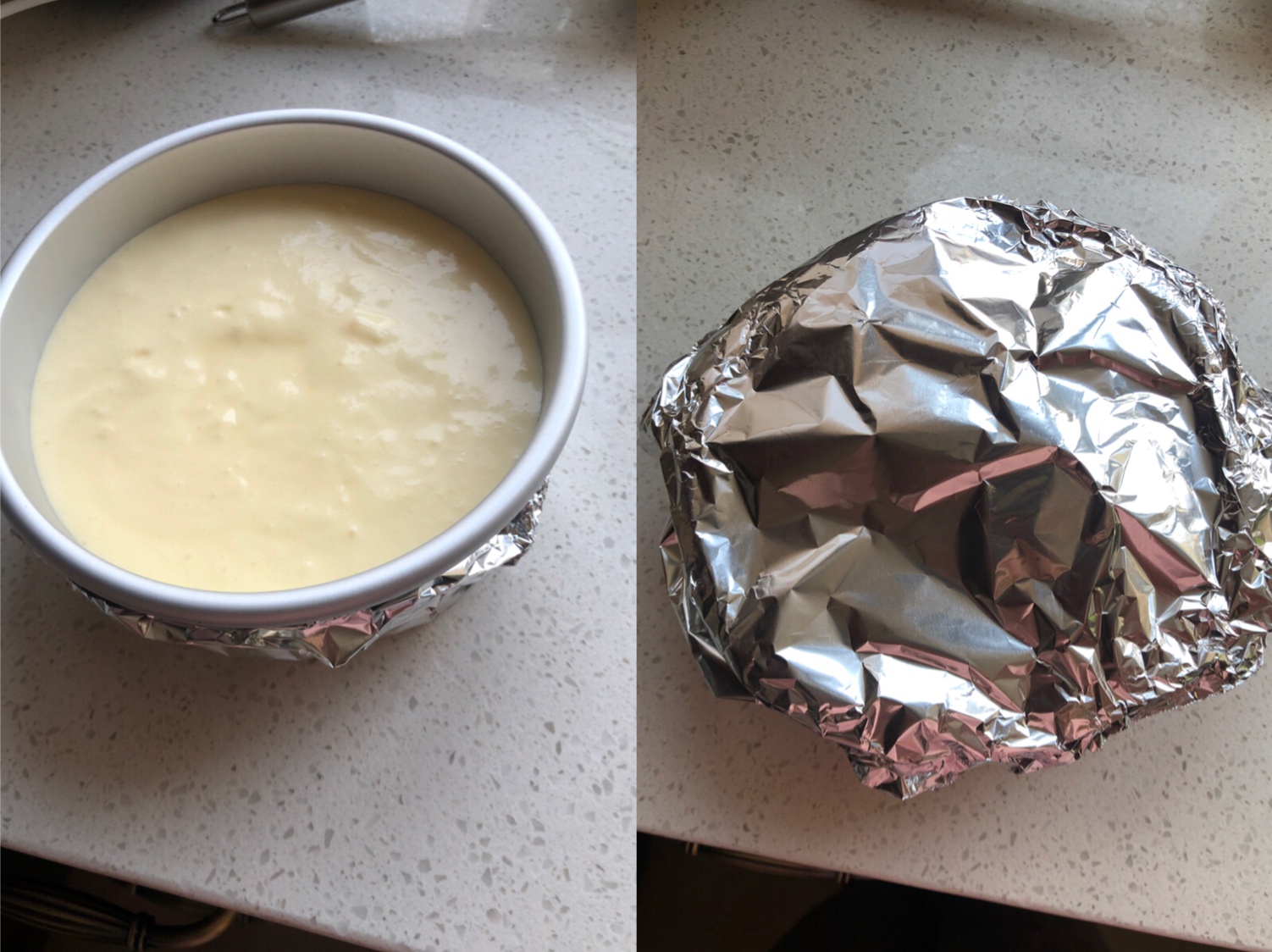 六寸轻乳酪蛋糕的做法 步骤5