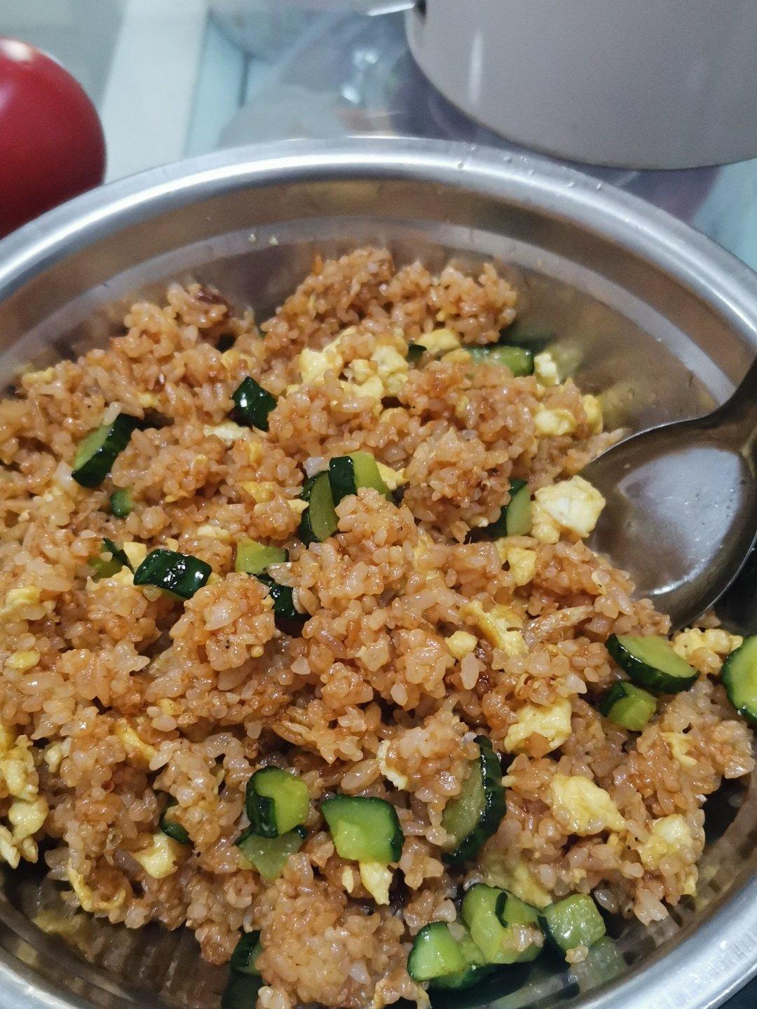 独家超简单虾皮鸡蛋炒饭