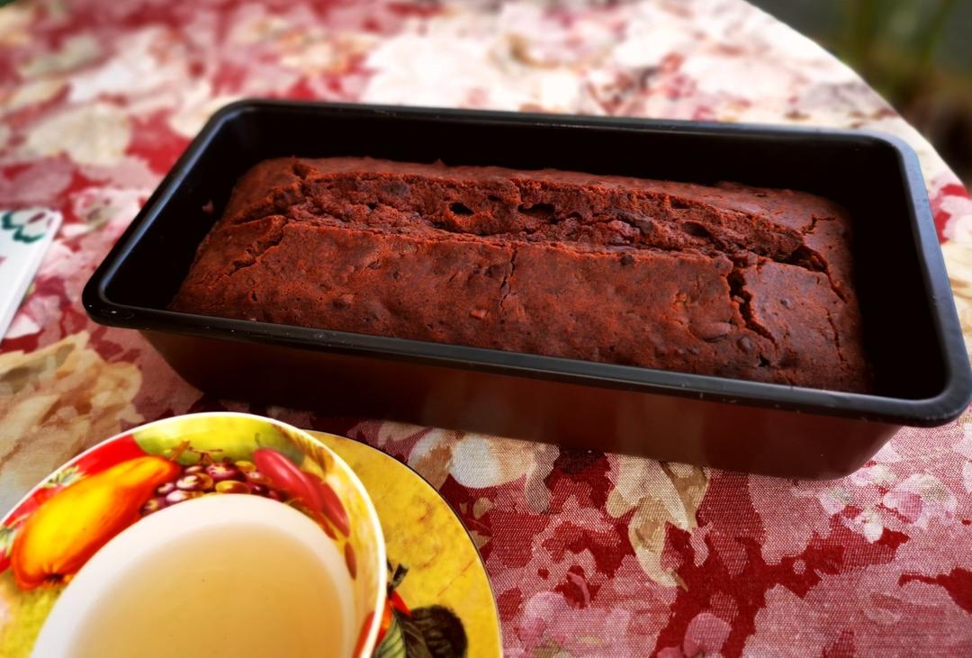 巧克力橙皮威士忌磅蛋糕