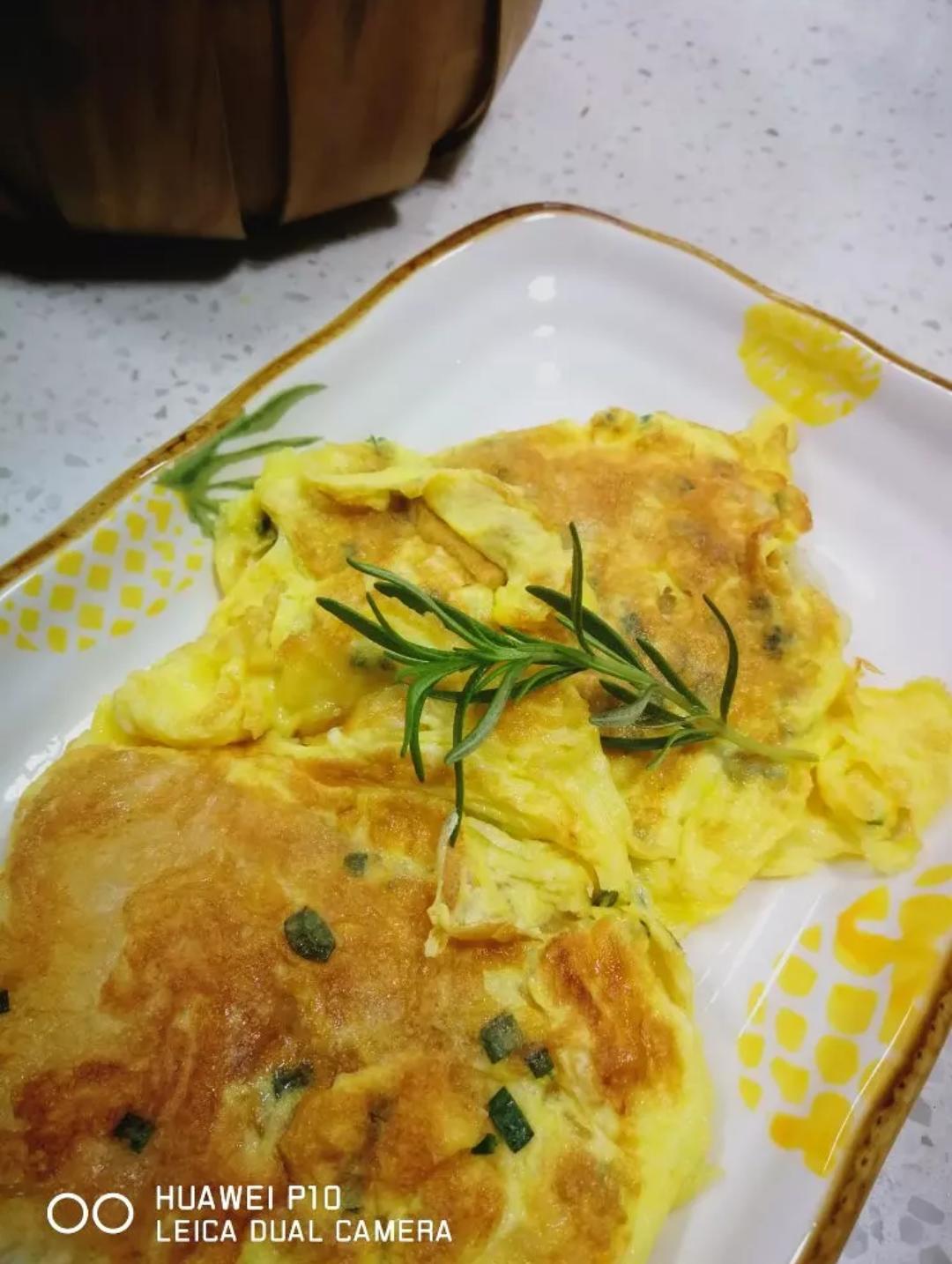 大台州鸡蛋煎(摊)麻糍的做法