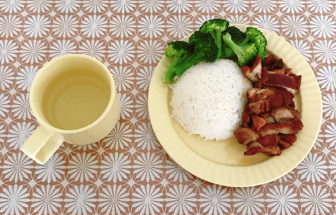 照烧鸡腿饭