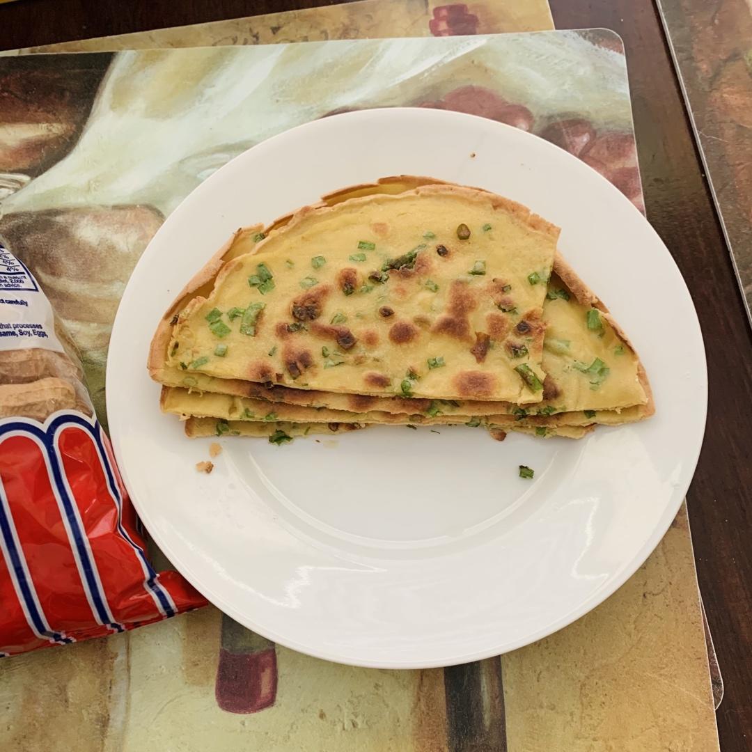 葱花鸡蛋饼