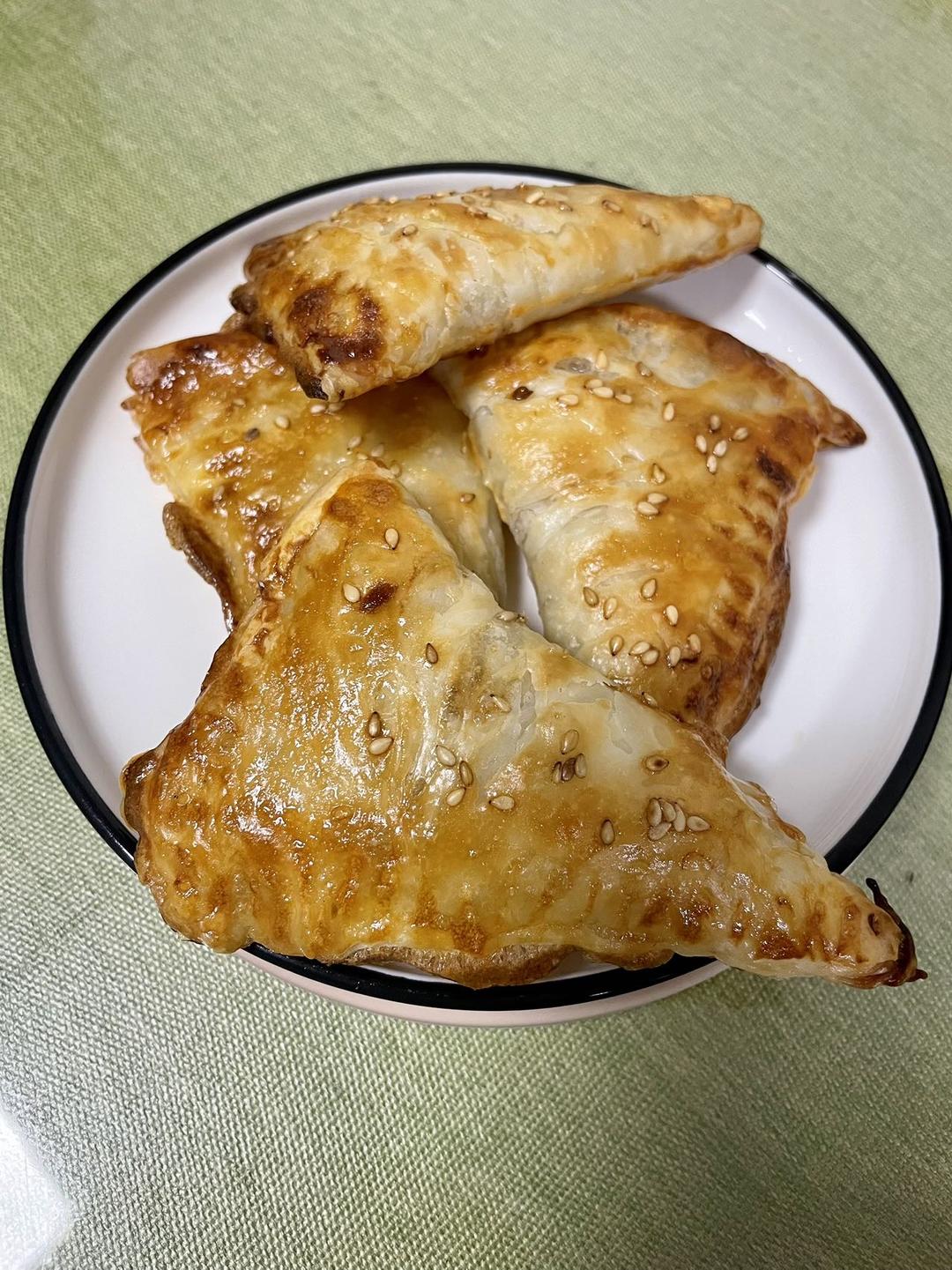 巨好吃的快手香蕉派，烘焙新手友好小甜品，酥脆香甜一次成功