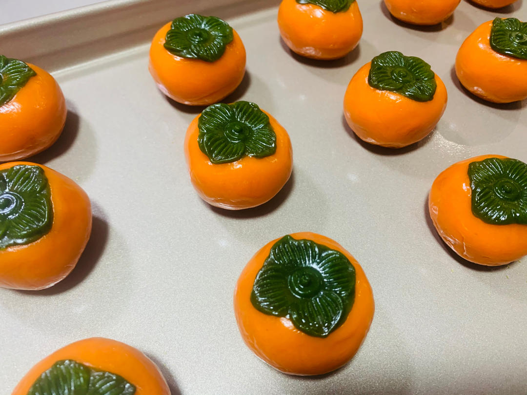 中秋临近，好“柿”连连「广式柿子月饼🥮」