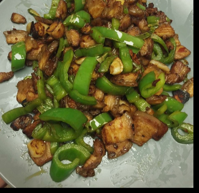 青椒回锅肉