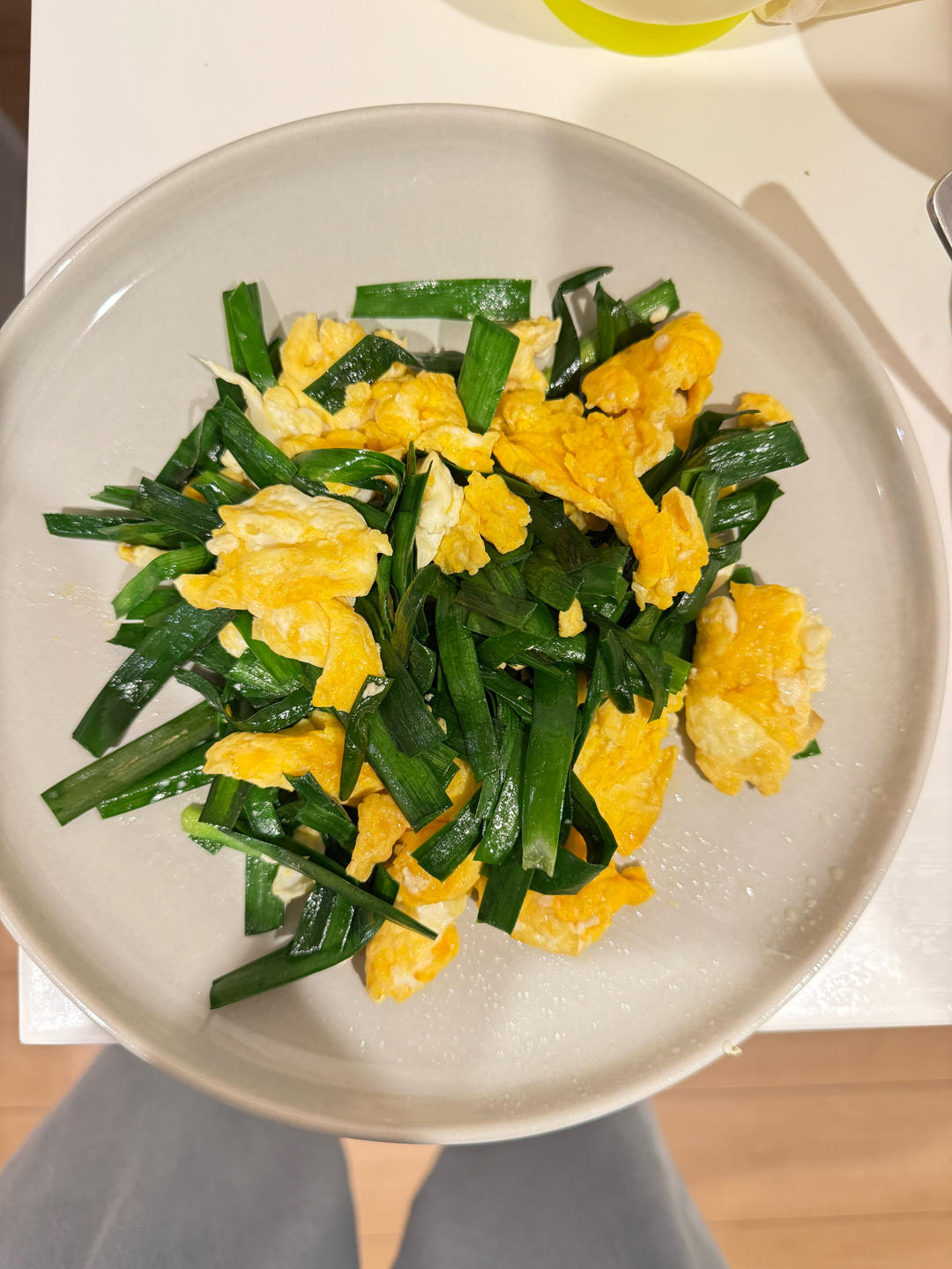 韭菜炒鸡蛋——三分钟快手下饭菜 掌握火候的秘诀