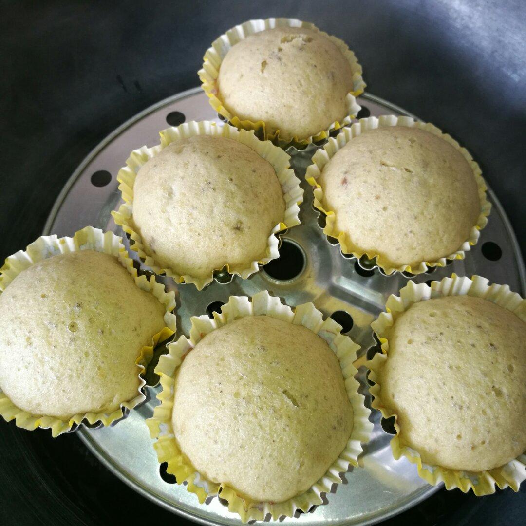 抹茶蒸蛋糕（无油）